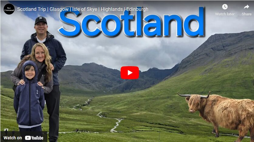 Scotland Trip | Glasgow | Isle of Skye | Highlands | Edinburgh