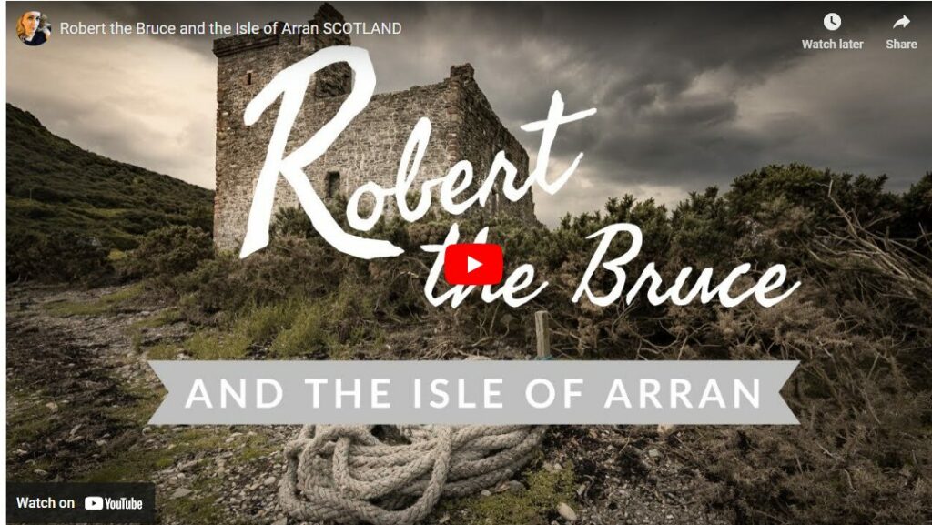 Come with me as we explore the beautiful Isle of Arran in Scotland, Robert the Bruce, and the amazing castle ruins of Lochranza, Kildonan, and Brodick Castle.
