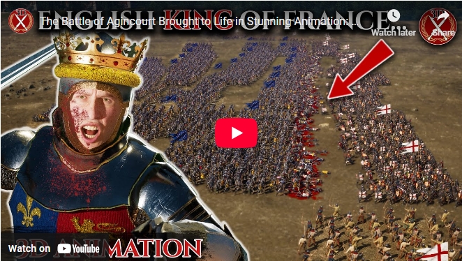 The Battle of Agincourt Brought to Life in Stunning Animation